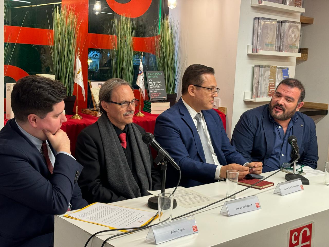 La Facultad de Filosofía y Letras presente en la Cátedra Alfonso Reyes en Madrid