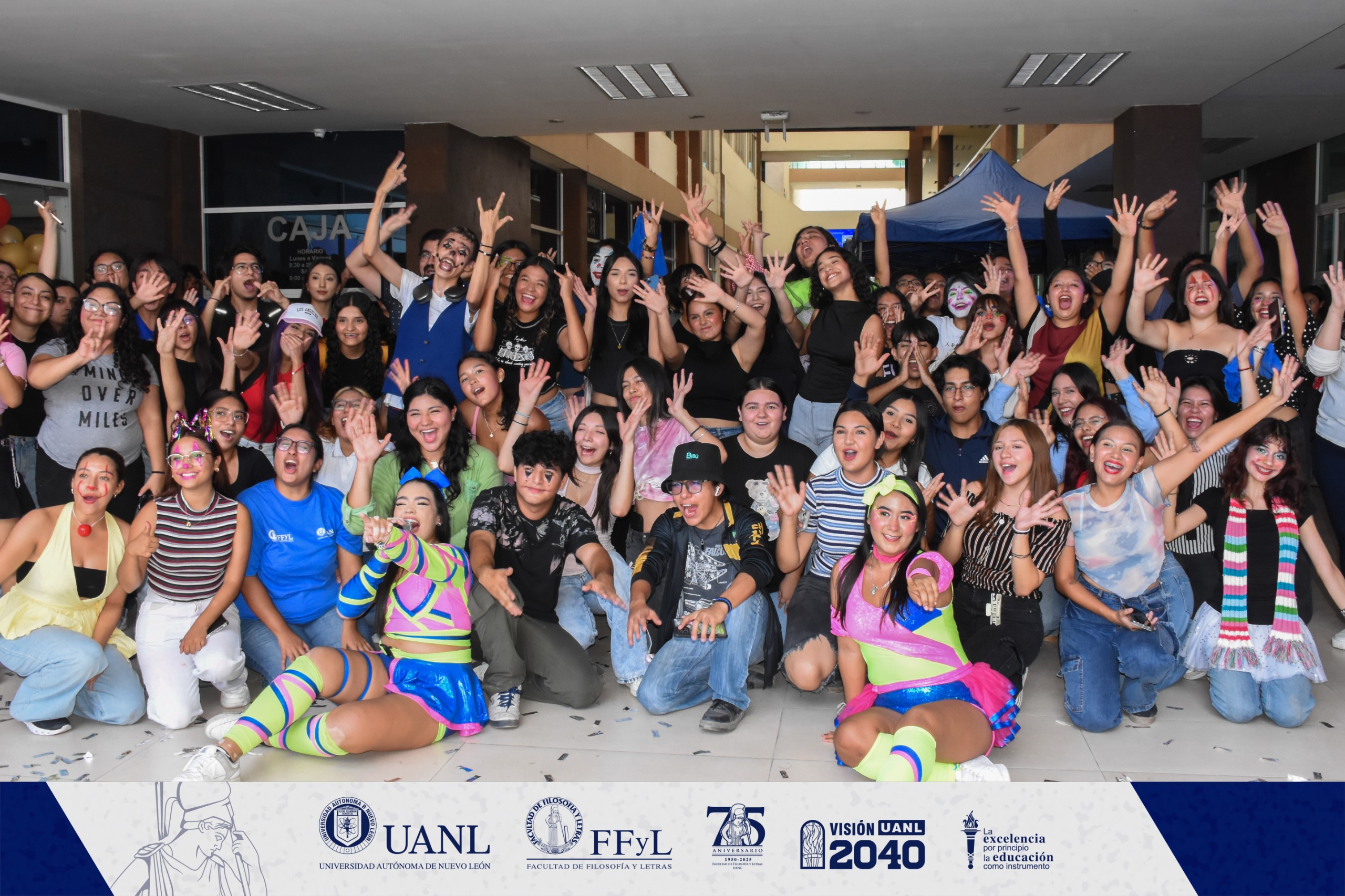Disfrutan de la Bienvenida Estudiantil