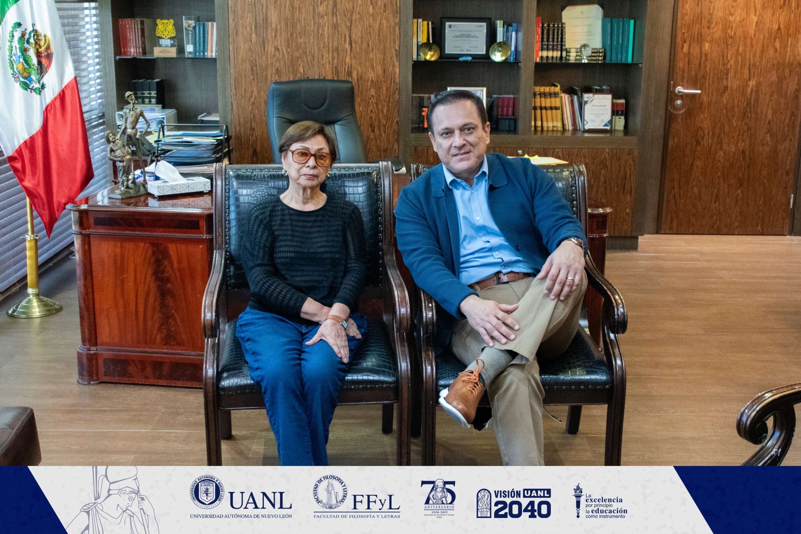 La fundadora del Colegio de Historia fortalece su vínculo con la FFyL