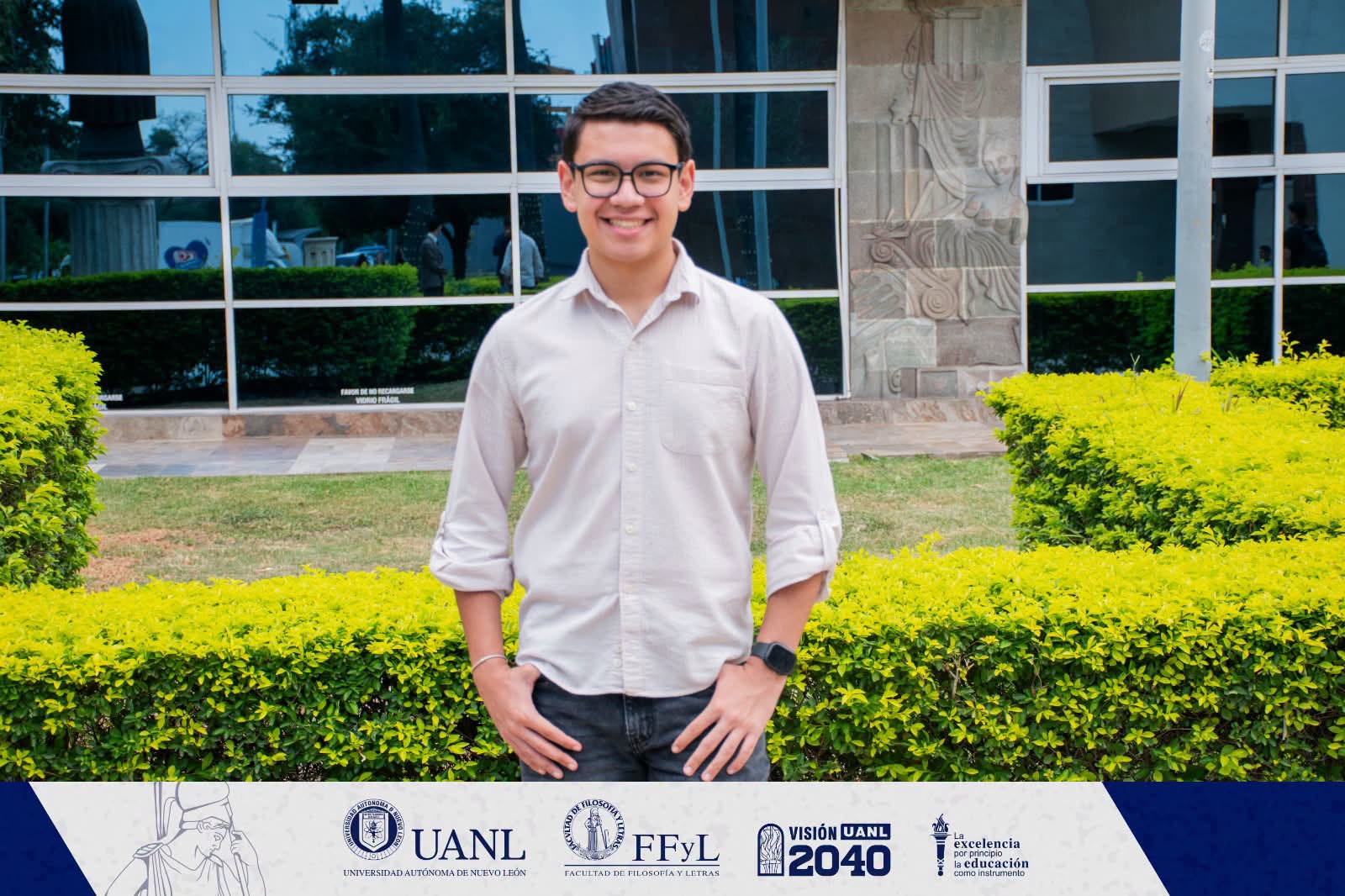 Estudiante de la FFyL avanza a la final nacional de oratoria en francés