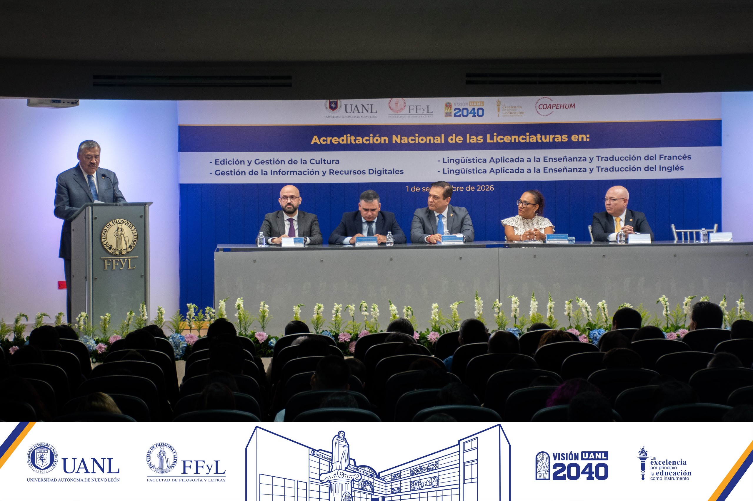 COAPEHUM acredita cuatro licenciaturas de la FFyL- UANL